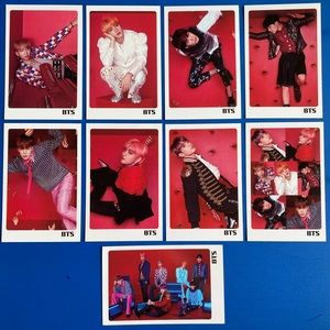 5/$15 Kpop BTS Set of 9 Photo Cards